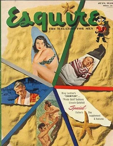 Esquire--July 1949 - Gate-fold by Al Moore-----78 - Picture 1 of 1