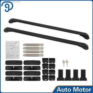 Kit de marco de ventana ajustable universal barra coche equipaje portaequipajes portaequipajes transversal - Imagen 1 de 11
