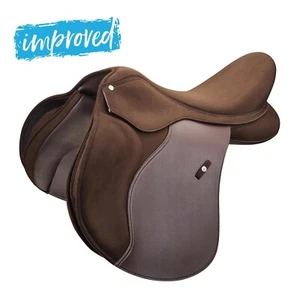 Wintec 2000 AllPurpose Adjustable GP General Purpose Saddle HART Black/Brown NEW - Picture 1 of 4
