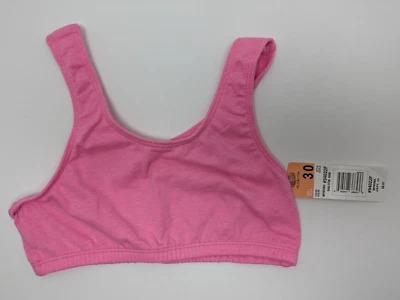 NEW Fruit of Loom Girls Bralette Bra Youth Pullover Cotton Comfort Training NWT - Image 1 of 4