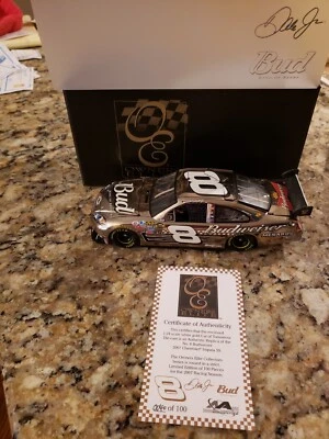 CUNA 40 de 100 Budweiser Impala 2007 oro blanco Dale Earnhardt Jr **SIN PRECIO BASE Foto 1 de 4