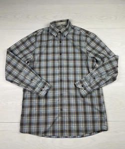 Nordstrom Plaid Wrinkle Free Smart Care Button Down Dress Shirt Mens Medium - Picture 1 of 7