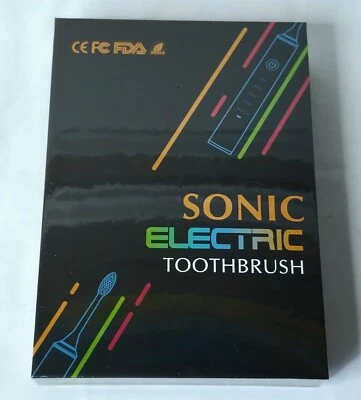 Nuevo cepillo de dientes eléctrico electrónico sónico carga inalámbrica Dupont cerdas sellado Foto 1 de 4