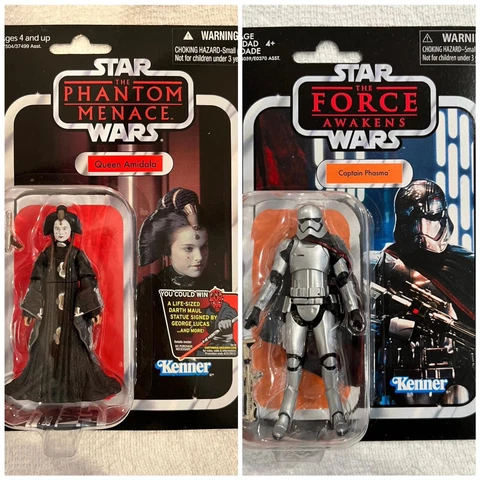 Star Wars Vintage Collection - Queen Amidala (VC84) & Captain Phasma (VC142) Cover
