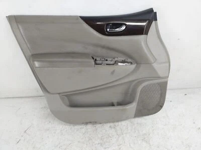 2011-2017 Nissan Quest Pasvn 4Dr Front Left Interior Door Panel Grey 80901-1Ja0c - Image 1 of 4