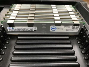 2 X Dell SNPNN876C/4G PC3-10600R 2Rx4 PC3-10600R Server Memory Hynix 8GB Total/ - Picture 1 of 2