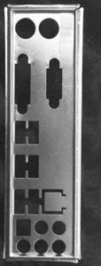 I/O Shield For ASUS H81-GAMER Mainboard Backplate IO - Photo 1/1