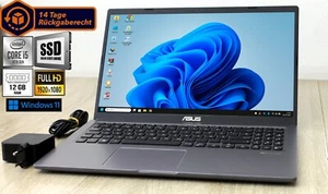 Laptop ASUS P1511CJ / Intel Core i5-1035G1 / 12GB-DDR4 / M2.SSD-256GB / Win 11 - Bild 1 von 15