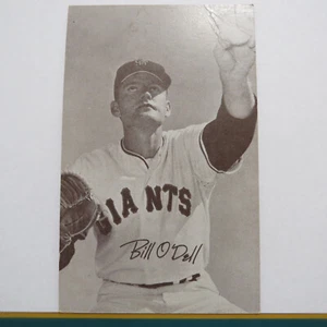 Bill O'Dell San Francisco Giants 1960's Post Card BOSFG1 - Picture 1 of 2