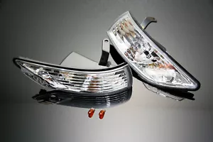 Circuit Sports Clear Front Corner lights set for 89-94 S13 Silvia JDM - Picture 1 of 2