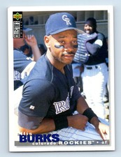 1995 Collector's Choice Ellis Burks Colorado Rockies #447
