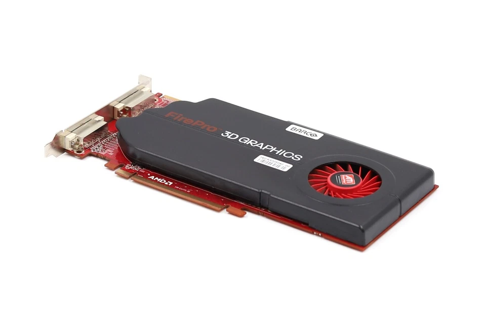 AMD FirePro Barco MXRT 5450 1GB DDR5 PCIe x16 Graphics Card P/N: 102C1270202 - Image 1 of 4