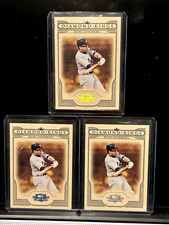 2008 Donruss Threads Ryne Sandberg Diamond Kings 3-Card Lot (#/100, #/25, #/250)