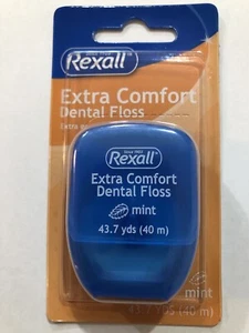 REXALL EXTRA COMFORT FILO INTERDENTALE COME NUOVO 43,7 YDS - Foto 1 di 2