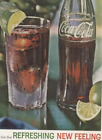 1962 Vintage Coca Cola Print Ad 10" x 7" Color Ad Coca Cola Bottle Limes & Glass Only $7.51 on eBay