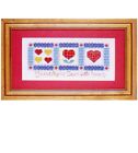 Friendship Is Sewn With Love - Counted X Stitch Kit - Semco (6016.4514/10)(3106)
