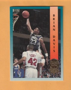 Brian Davis Duke Blue Devils 1992 primera fila oro #15 Capitol Heights Maryland 5H - Imagen 1 de 2
