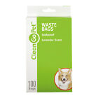 Clean Go Pet Lavender Scent Doggy Waste Bags with Quick Tie Handles 100 Count