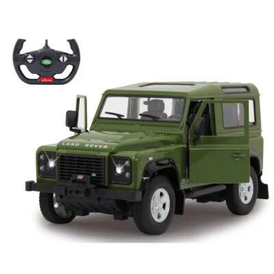 Jamara RC Land Rover Defender 1:14 | Grün | 2,4GHz | mit manuell öffnenden Türen - Bild 1 von 4