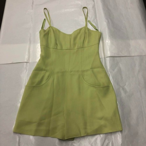 CHANEL P07474V05505 Abito Cami Donna Taglia 36 Verde Made In France