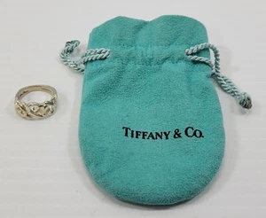*B) Tiffany & Co. Paloma Picasso Loving Hearts Sterling Silver 925 Ring Size 5 - Picture 1 of 13