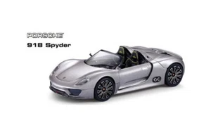 Braha Industries Porsche 918 Spyder 1:24 Scale R/C Car Silver - Picture 1 of 1