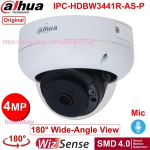 Dahua IPC-HDBW3441R-AS-P 4MP 180° Weitwinkel EPTZ IP Kamera PoE SMD4.0 Mikrofon Audio - Bild 1 von 7