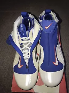 2014 Nike Air Flightposite Knicks White Game Royal Orange - Picture 1 of 6
