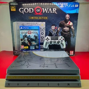 Sony PlayStation 4 Pro God of War Limited 1TB Consola - Argento - PS4 - Imagen 1 de 21