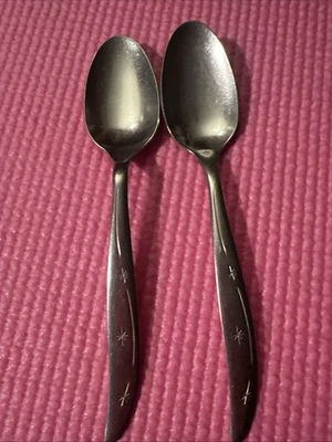 Cucharaditas Superior Inoxidable De Colección Años 60 Mod Retro Foto 1 de 4