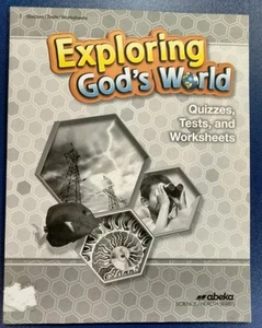Exploring God's World Grade 3 STUDENT WORKBOOK Quizzes/Tests/Worksheets - Picture 1 of 4