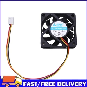 60mm Case Fan DC 12V 3Pin Computer CPU Cooling Fan 4500RPM Radiator Fan for PC - Zdjęcie 1 z 8