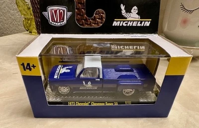 M2 Machines 1973 CHEVROLET CHEYENNE SUPER 30 MICHELIN R102 25-70 1/64 - Image 1 of 4