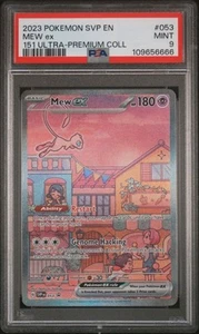2023 Pokemon SVP EN-SV Black Star Promo 151 Ultra-Premium Coll #053 Mew EX PSA 9 - Bild 1 von 3