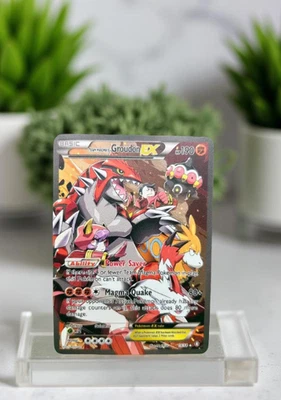 Magmas Groudon  Gold Metal Pokemon Card Collectible Gift/Display Stainless Steel - Image 1 of 2
