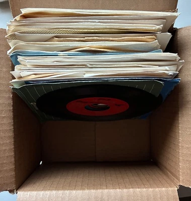 Lot of 44 Mexican/Latin 45 RPM Records Singles Ranchera Cumbia Corridos Texas - Image 1 of 4