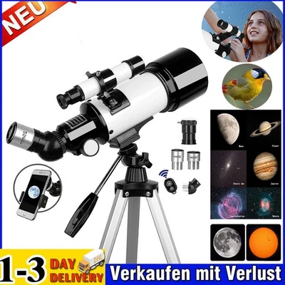 150X Teleskop Astronomisches Hohes Stativ Mobile Holder für Kinder Einsteiger DE - Bild 1 von 4