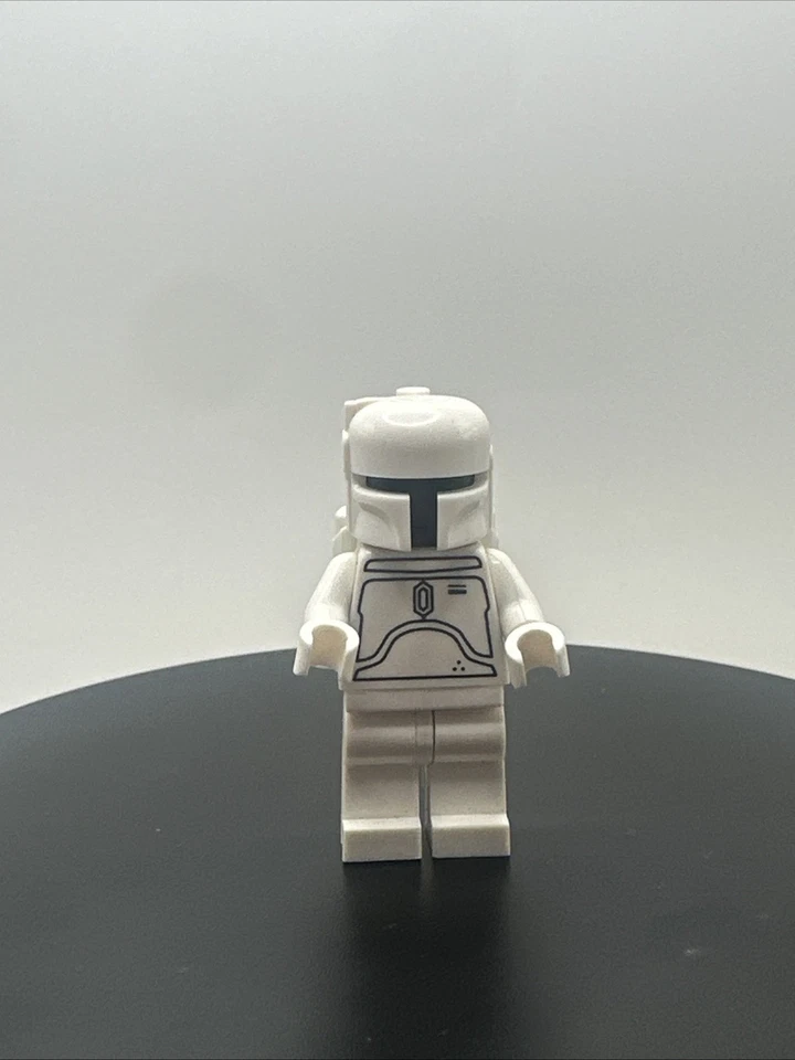 LEGO Star Wars White Prototype Boba Fett Minifigure SW0275 - Image 1 of 4