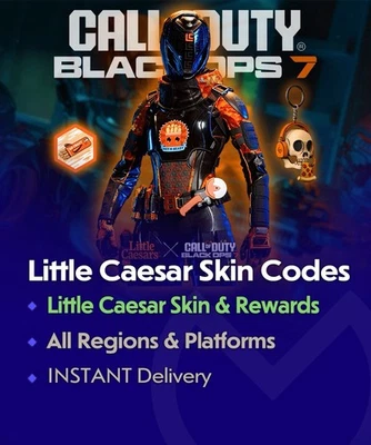 CALL OF DUTY COD Black Ops 7 Zombies Little Caesar’s Key Instant delivery Promo Code