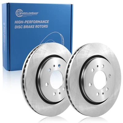 New Front Disc Rotors For Ford Expedition F-150 F-250 Lincoln Mark LT Navigat... - Image 1 of 4