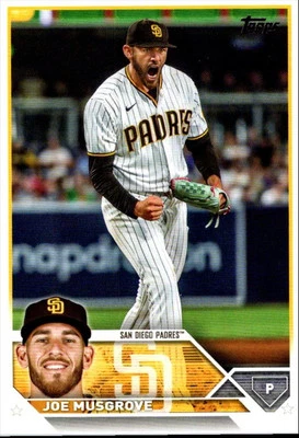 2023 Topps Joe Musgrove San Diego Padres #496 - Image 1 of 2