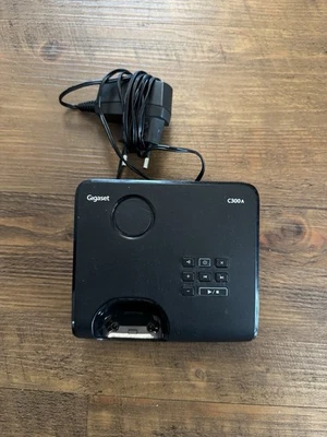 Siemens Gigaset Haus Telefon Schnurlos - C300A - Anrufbeantworter DECT Single - Bild 1 von 2