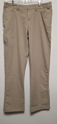 Pantalones Willit Mujer Talla 12 Caqui Senderismo Ligeros Golf Frente Plano Exterior Foto 1 de 4