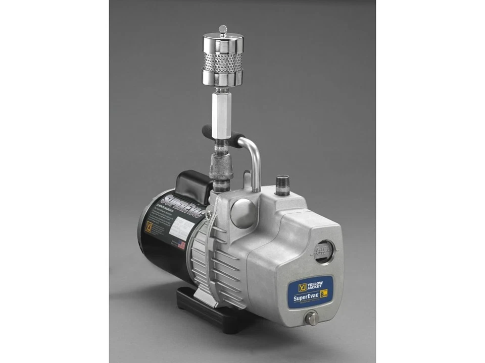 Yellow Jacket 93530 - Bomba SuperEvac para sistemas de amoníaco, 8,0 CFM Foto 1 de 1