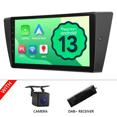 DAB+Für BMW 3er E90 E91 E92 E93 Apple CarPlay Autoradio Android 13 Navi RDS WIFI - Bild 1 von 4