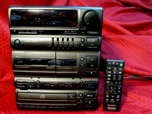 Sony MHC-550 Mini Hi-Fi Component System Radio CD Player Stereo & Remote NO tape - Picture 1 of 20