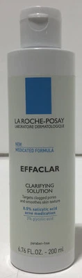 La Roche Posay Effaclar Face Salicylic Acid Toner Clarifying Solution - 6.76oz - Image 1 of 4