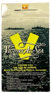 Victory at Sea V22 Fate of Europe (1996) VHS NEW SEALED WATERMARK - Picture 1 of 6