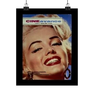 Classic Marilyn Monroe Matte Vertical Poster - Vintage Wall Art - Picture 1 of 9