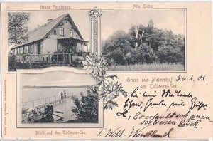 MEIERSHOF b Alt Rehse Neubrandenburg a Tollensesee Forsthaus 2.5.1904 PENZLIN - Bild 1 von 2